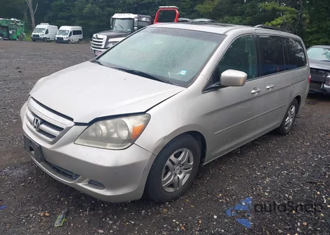 2006 Honda Odyssey Ex-L z USA, uszkodzony, nr VIN 5FNRL38766B461716